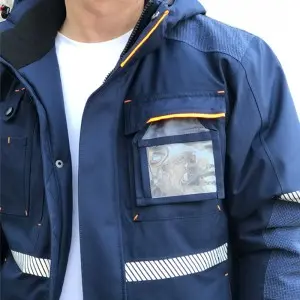 Modern Workwear Best Winter Jacket For Men With Stretchy Fabric